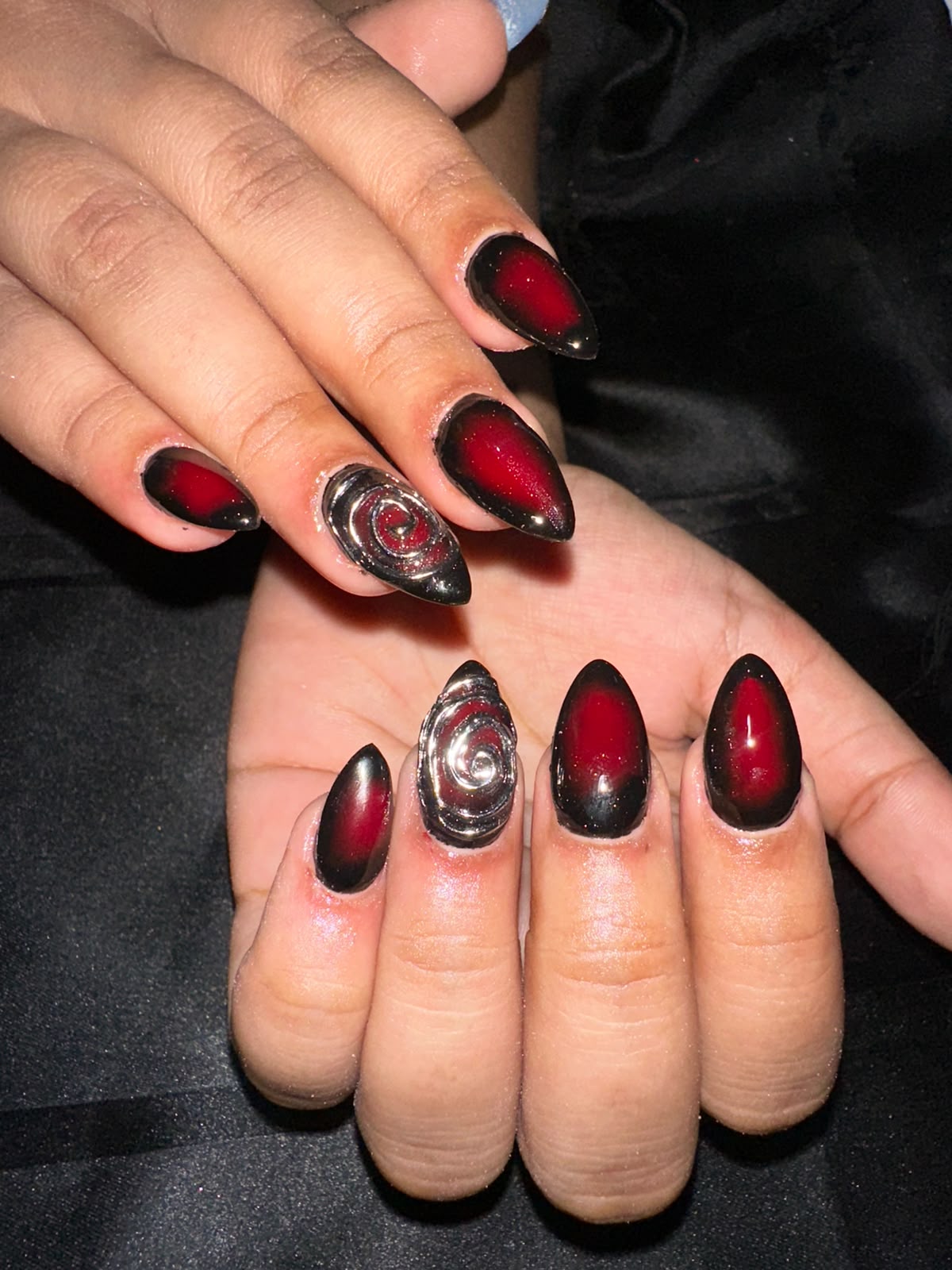 Butterfly nail art