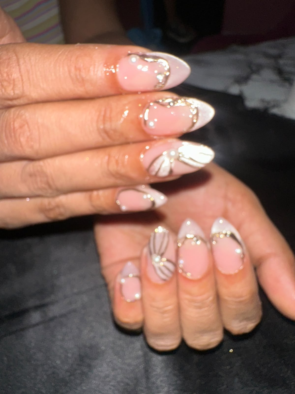 Flower nail art